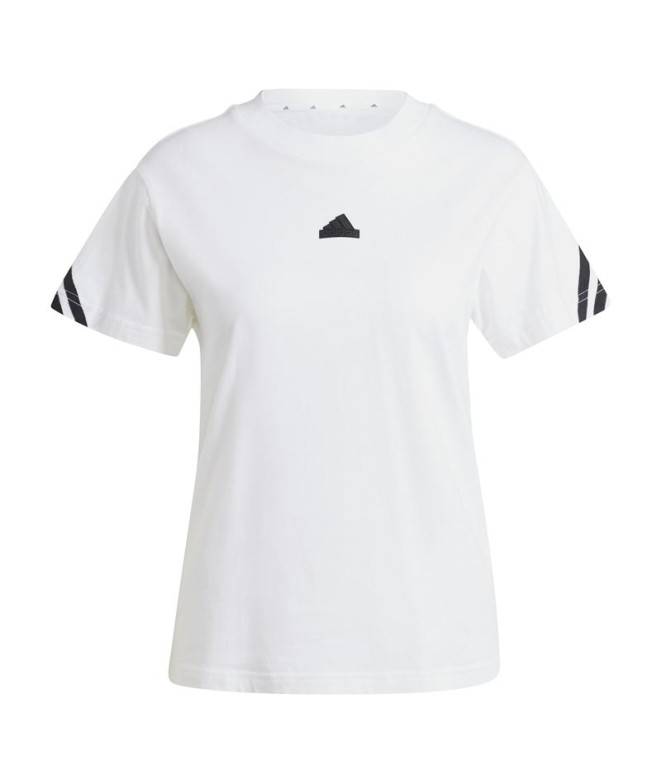 Camiseta adidas Mulher Future Icons 3-Stripes Branco