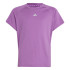 Camiseta de Fitness adidas Niña Morado