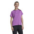 Camiseta de Fitness adidas Niña Morado