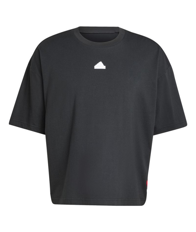 Camiseta adidas Mulher Express All Gender Anti-Microbial Preto