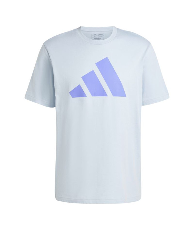 Camiseta adidas Power 3 Graphic Hombre Azul
