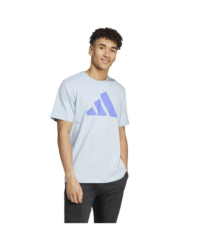 T-shirt adidas Homme Power 3 Graphic Blue