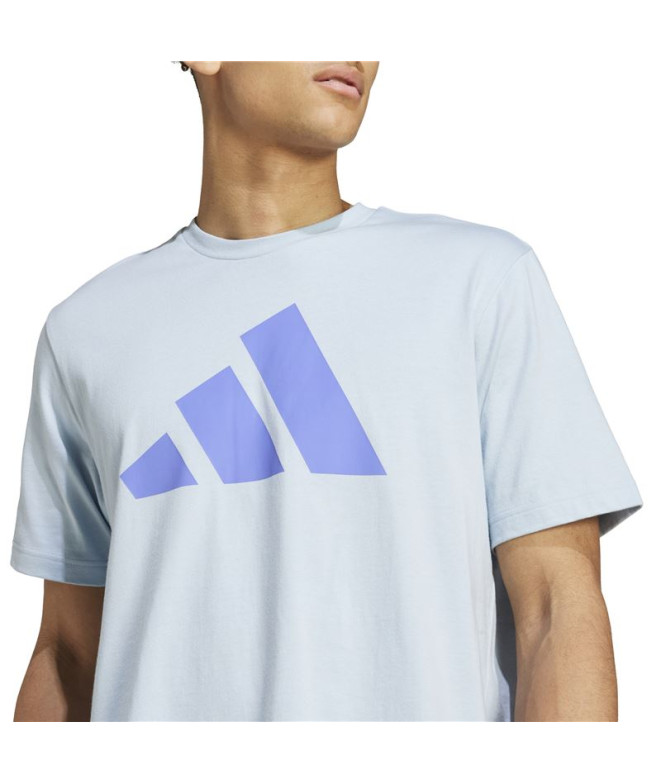 T-shirt adidas Homme Power 3 Graphic Blue