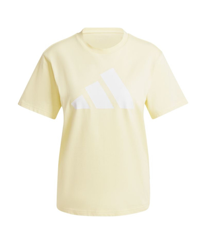 Camiseta adidas Power 3 Graphic Mujer Amarillo