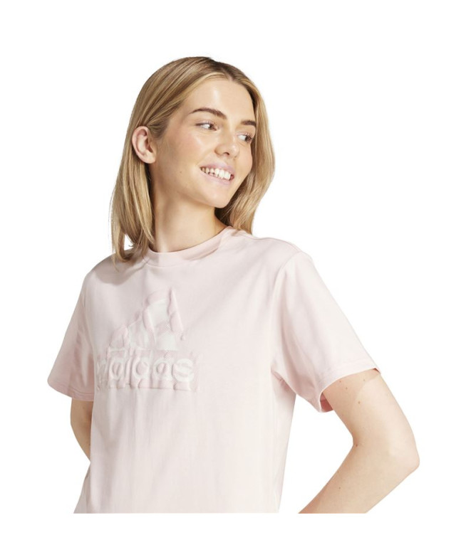 Camiseta adidas Mulher Ícones do futuro Rosa...
