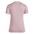Camiseta adidas Mulher Essentials Slim Logo Rosa