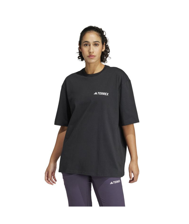 Camiseta Montanha adidas Mulher por Terrex Back...