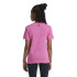 Camiseta adidas Menina Essentials Linear Logo Cotton Slim Fit Rosa