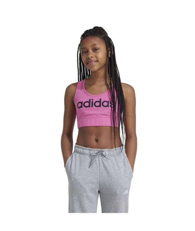 Camiseta adidas Top Menina Essentials Linear...