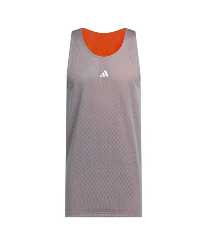 Camiseta de Baloncesto adidas Select Warmup Jersey Hombre Gris