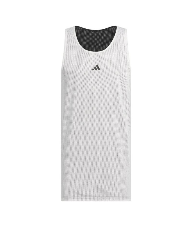 Camiseta de Baloncesto adidas Select Warmup Jersey Hombre Blanco