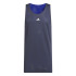Camiseta Basquetebol adidas Homem from Select Warmup Jersey Azul