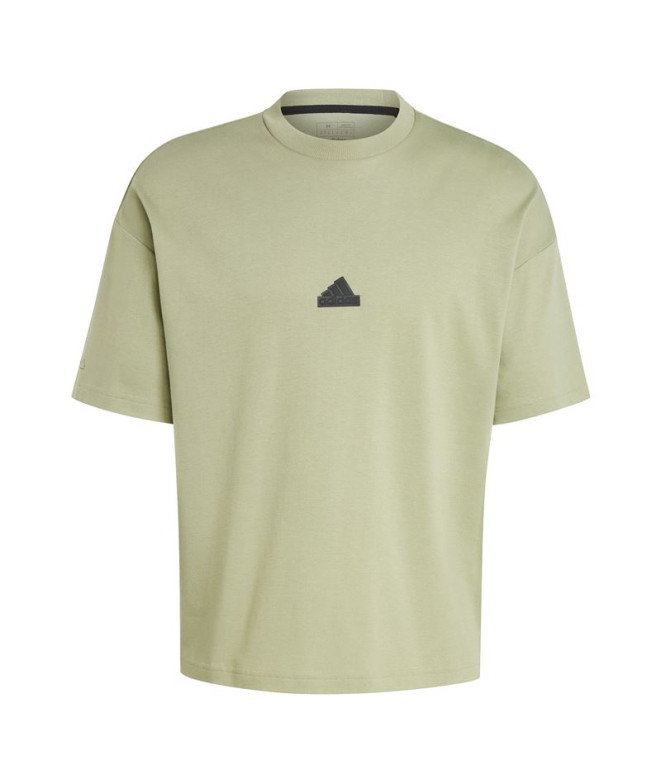 Camiseta adidas Homem City Escape Verde