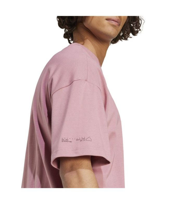 T-shirt adidas Homme City Escape Pink
