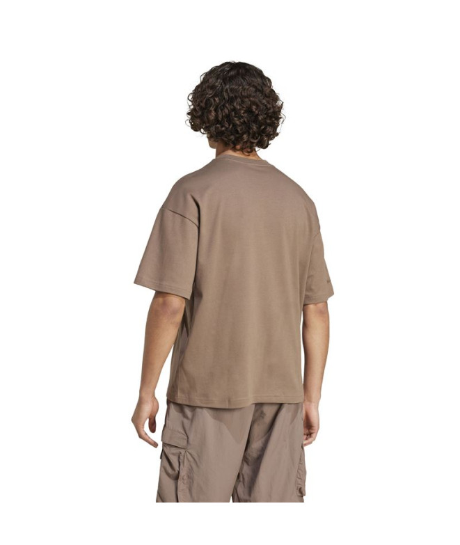 T-shirt adidas Homme City Escape Brown
