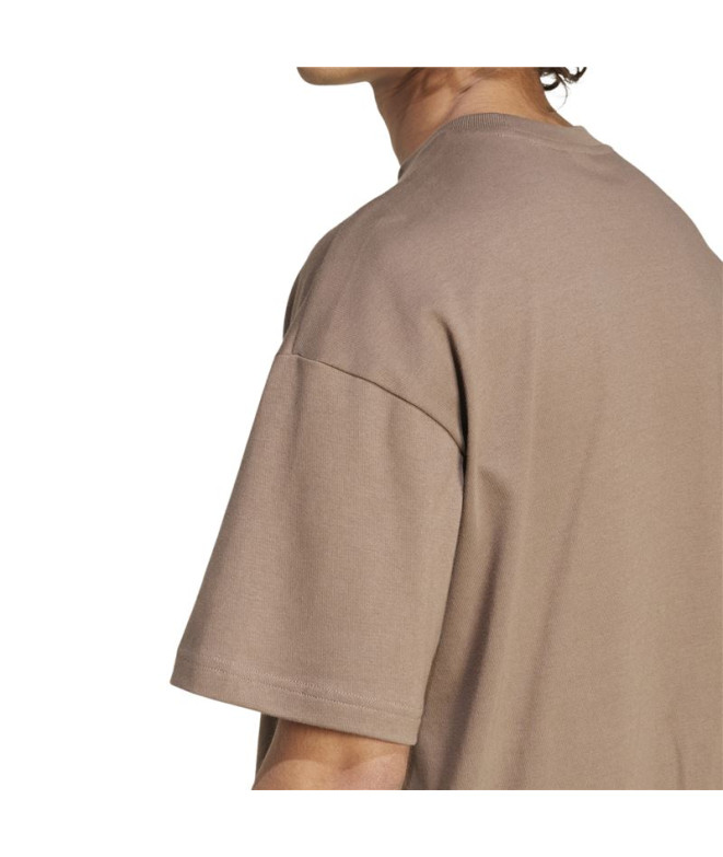T-shirt adidas Homme City Escape Brown