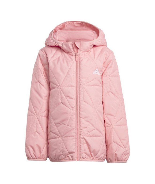 Cazadora adidas Light Padded Infantil Rosa
