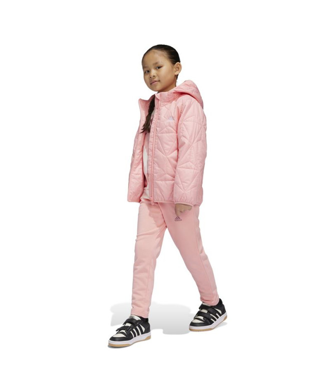 adidas Infantil Casaco acolchoado cor-de-rosa...
