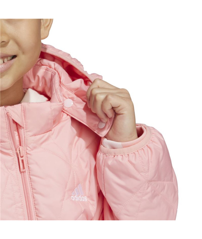 Cazadora adidas Light Padded Infantil Rosa