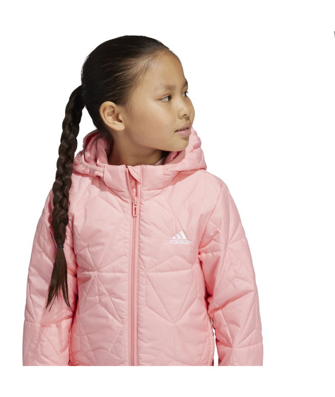 adidas Enfant Veste Light Padded Pink