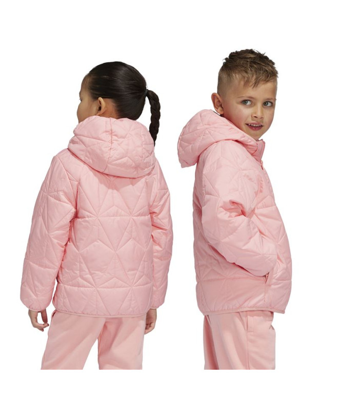 adidas Enfant Veste Light Padded Pink