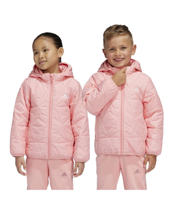 adidas Enfant Veste Light Padded Pink