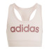 Top adidas Top Menina Essentials Linear Logo Cotton Rosa