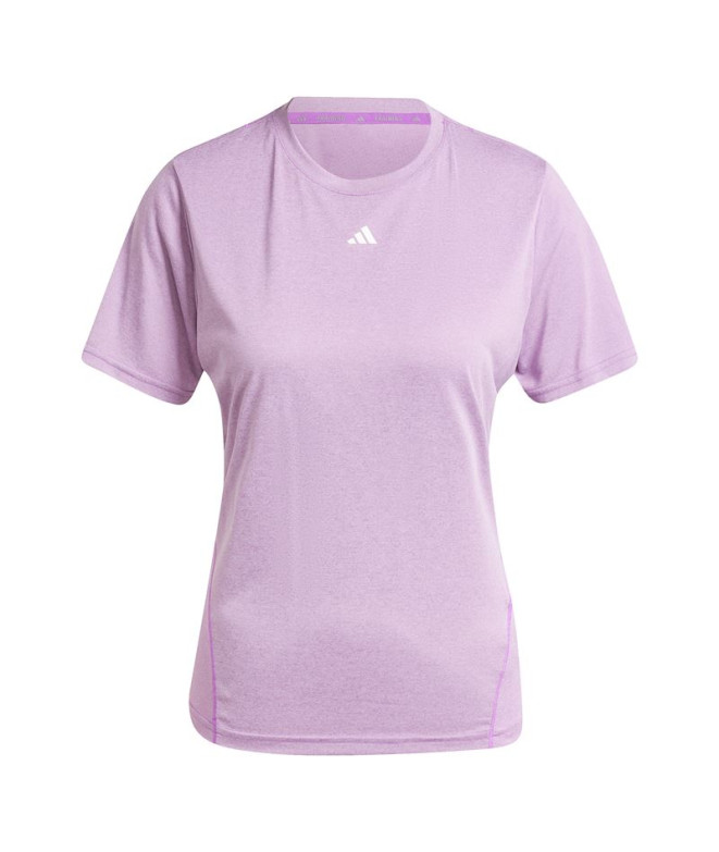 Camiseta Fitness adidas Mulher por Designed For Training Pink