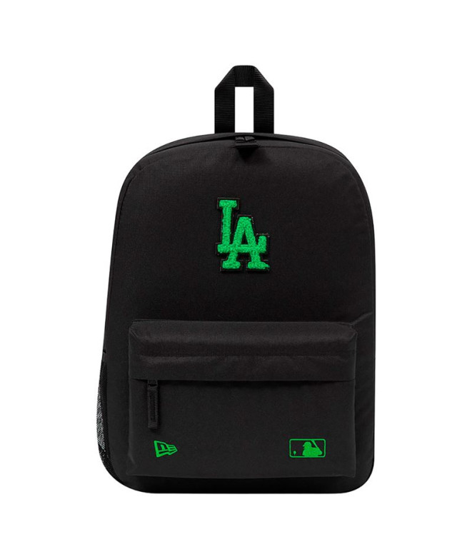 Mochila New Era Stadium LA Dodgers MLB Applique Negro