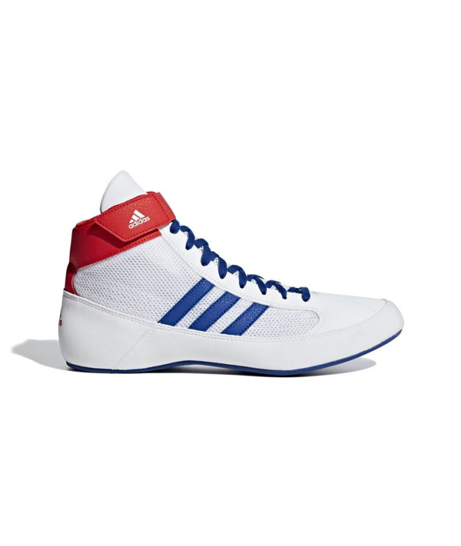 Zapatillas de Artes Marciales adidas Hvc Wrestling Hombre Blanco