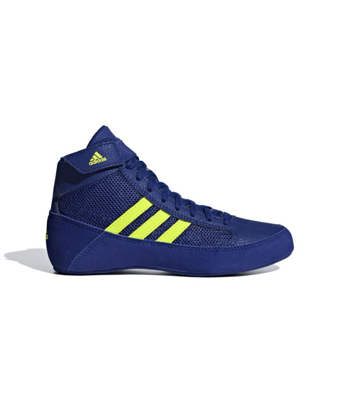 Zapatillas de Artes Marciales adidas Hvc Wrestling Infantil Azul
