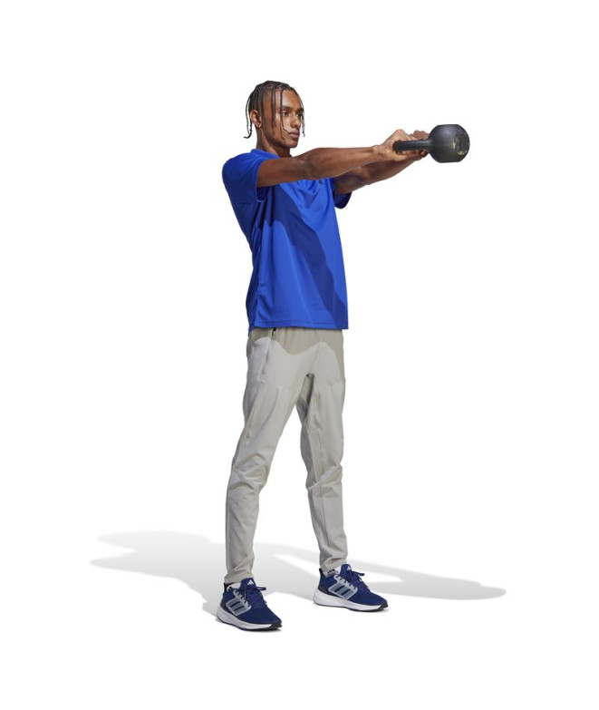 Polo Fitness adidas de Tr-Es Base Homem