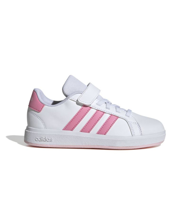 Chaussures adidas Court Enfant Grand 2.0 Blanc