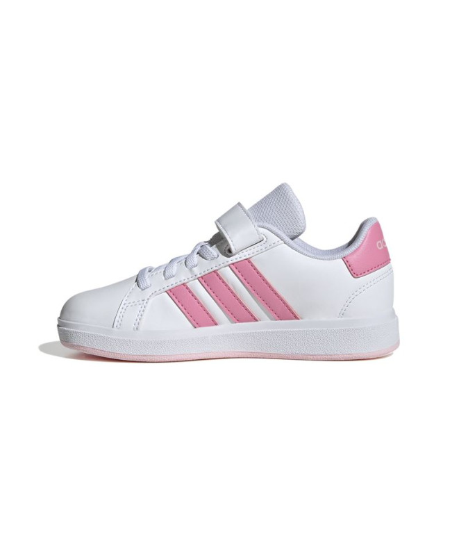 Chaussures adidas Court Enfant Grand 2.0 Blanc