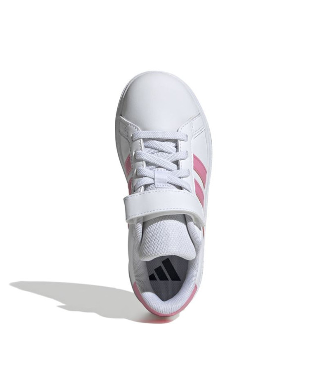 Chaussures adidas Court Enfant Grand 2.0 Blanc