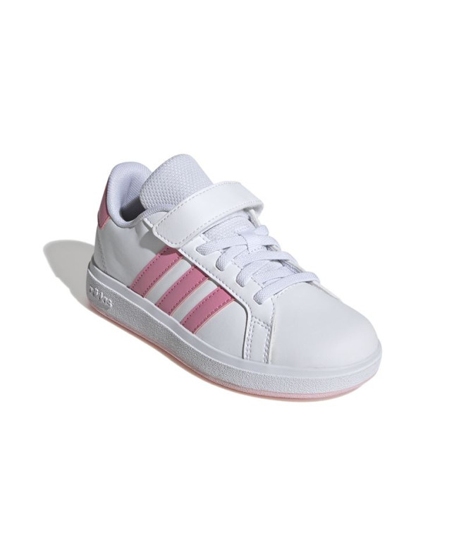 Chaussures adidas Court Enfant Grand 2.0 Blanc