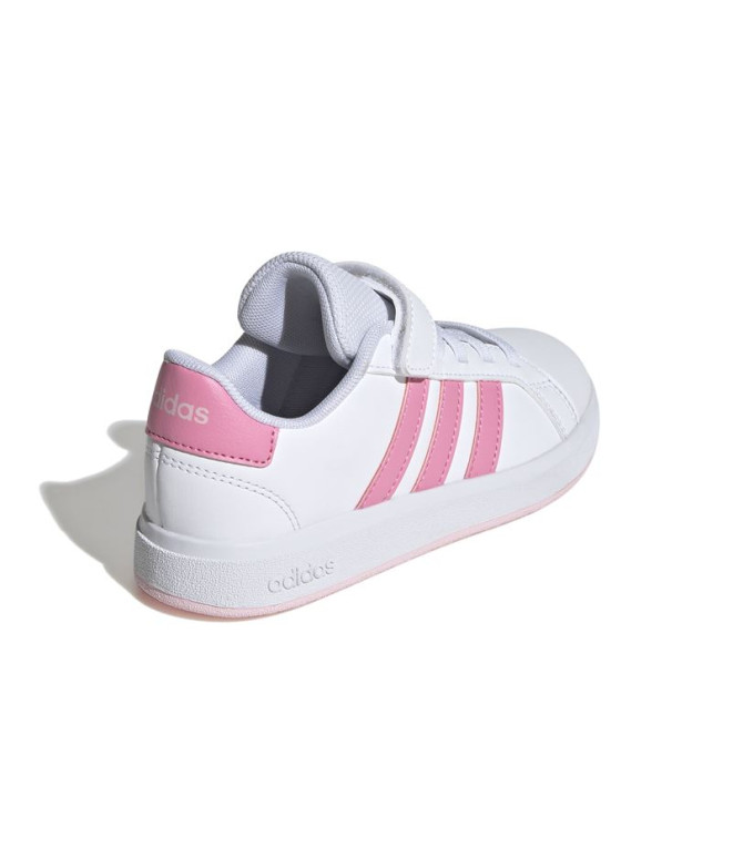 Chaussures adidas Court Enfant Grand 2.0 Blanc