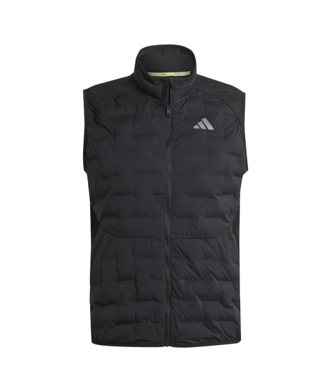 Colete Running adidas Running Homem de Colete acolchoado Adizero Preto