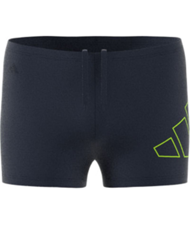 Bañador de Natación adidas Performance Big Bars Swim Boxer Niño Azul