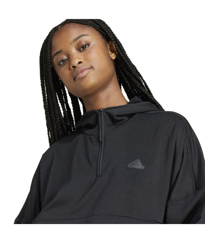 Sweat adidas Femme Polaire City Escape Noir
