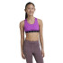 Sujetador Deportivo de Fitness adidas Techfit Power React Niña Morado