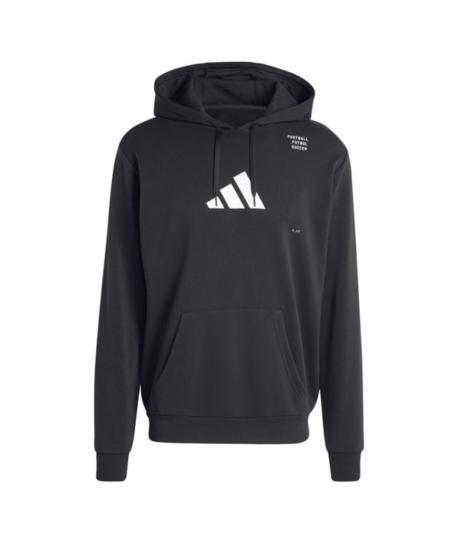 Moletom Futebol adidas Homem por Football Category Graphic Black