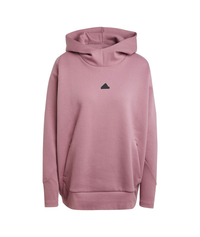 Sudadera adidas Z.N.E. Overhead Mujer Rosa