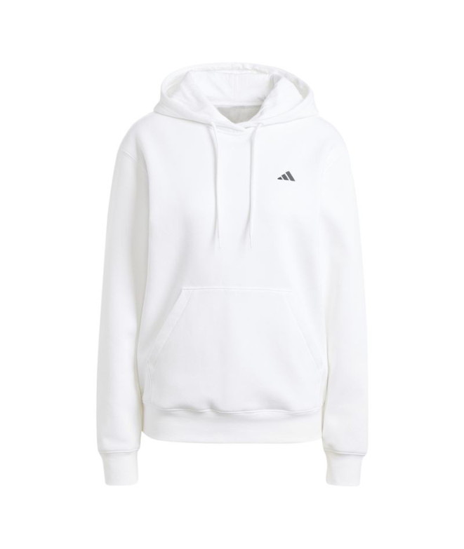 Sudadera adidas Essentials Small Logo Feel Cozy Mujer Blanco