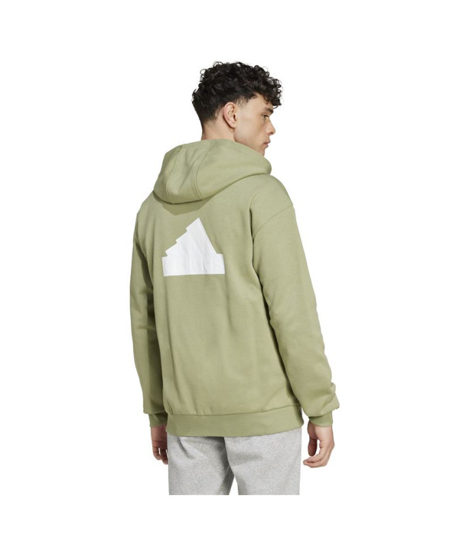 Veste adidas Homme Future Icons Bos Full Zip Green