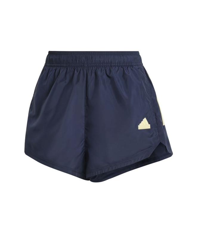 Pantalón adidas Tiro Cut 3 Bandas Summer Woven Shorts Mujer Azul