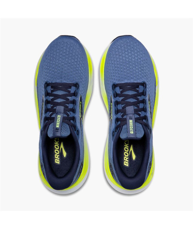 Chaussures Running Brooks de Glycérine 21 Bleu...