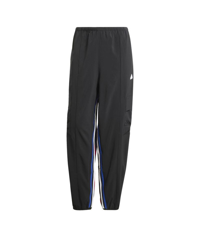 Pantalón adidas Express All Gender Breaking Cargo Mujer Negro