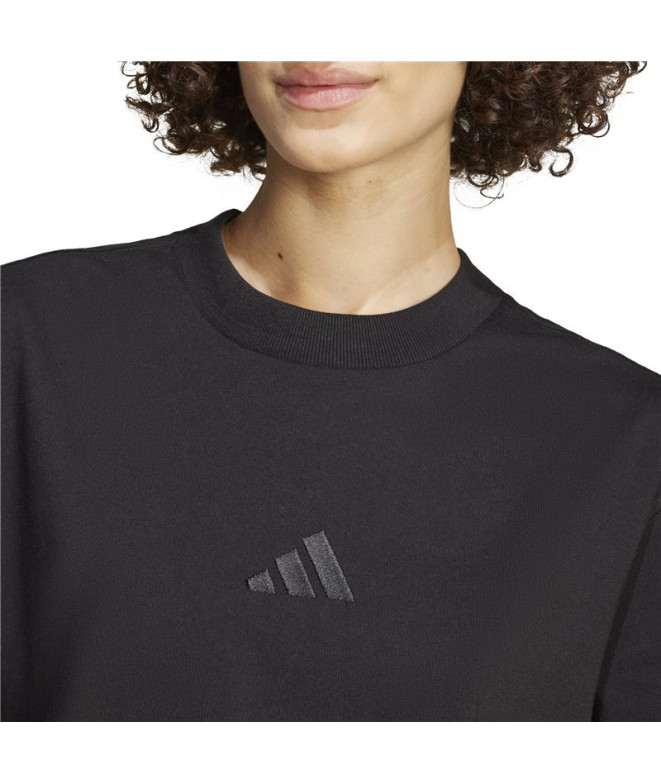 Camiseta adidas Mulher All Szn Loose Preto