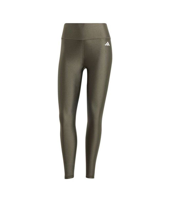 Mallas de Fitness adidas Optime Essentials Shine Mujer Verde Oliva
